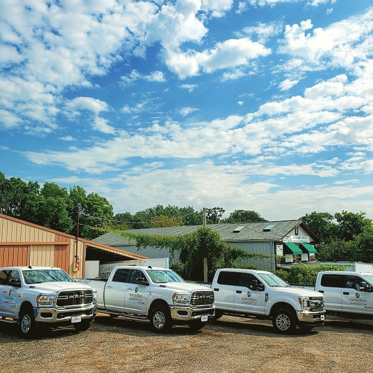 Santa's Elves truck fleet at the St. Louis shop